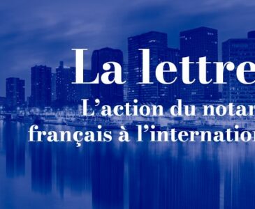 La lettre des notaires de France dans le monde évolue et devient "la lettre i"