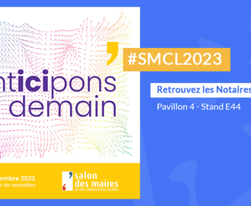 Les notaires de France présents au salon des maires du 21 au 23 novembre 2023