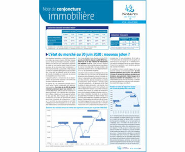 Note de conjoncture immobilière n°49 / Octobre 2020