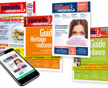 Conseils des notaires : nouvelle formule, nouvelle application mobile
