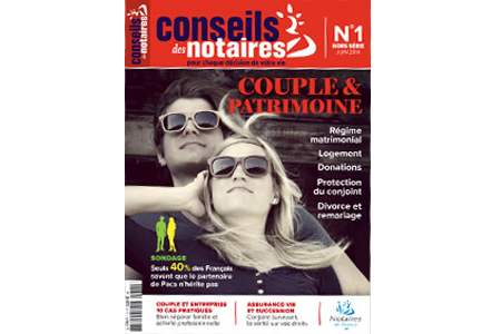Hors-Série – Conseils des notaires "Couple et Patrimoine"