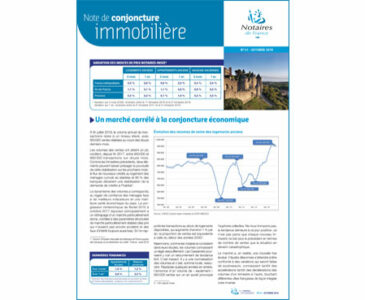 Note de conjoncture immobilière / N°41