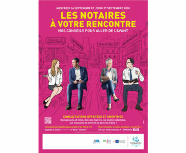 Rencontres Notariales 2018 : les notaires à votre rencontre !