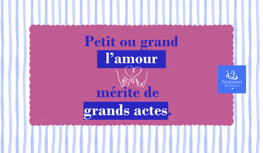 Union : petit ou grand, l'amour mérite de grands actes.